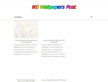 Tablet Screenshot of hdwallpaperspost.com